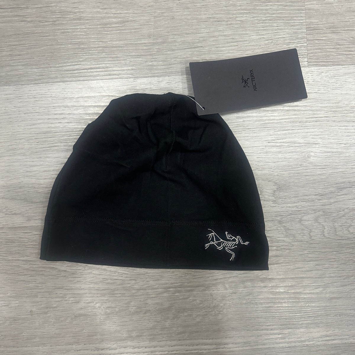 Arc'teryx Rho Toque Beanie Black Microfleece Poly One Size Fits