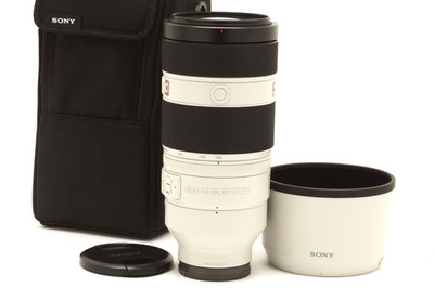 Sony FE 100-400mm f4.5-5.6 GM OSS Lens with Hood & Case #50714