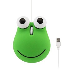 Sokelinnsix Wired Cute Mouse, USB Wired Mause for Kids with Lovely Cartoon Sh...