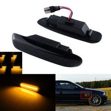 2x Schwarz linse Blinker Seitenblinker Lampe Für BMW 3er Compact E46 2001-2004