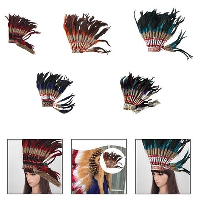 Indianer Häuptling Kopfschmuck Foto Requisiten Kopfzubehör Cosplay Kopfbedeckung
