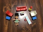VTG 1965 MATTEL LIDDLE KIDDLES PRETTY PRIDDLE DOLL, OUTFIT, FURNITURE! CUTE!