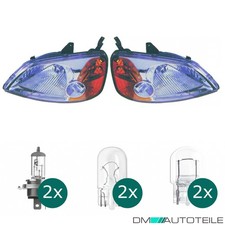 Scheinwerfer H4 Set passt für Honda Civic VII Stufenheck/Coupe (ES) ab 00-03