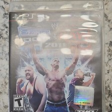 WWE SmackDown vs. Raw 2011 PS3 Disc w/ Case Inserts THQ T NTSC 2011
