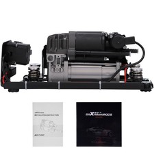 New Air Pump Air Suspension Compressor w/ Bracket  Valve For BMW F01 F02 F04 F0