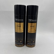 TRESemme Ultra Fine Hair Spray Black Label Frizz Control Level 3 11 oz Lot of 2