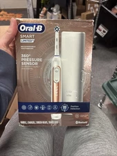 Oral-B Smart Limited Electric Toothbrush, 2 Brush Heads & Travel Case, Rose Gold