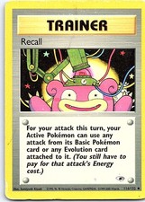 Recall Unlimited Uncommon Gym Heroes 116/132 HP on eBay