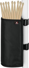 Drumstick Holder Bag with Straps for 10 Pairs of Drum Sticks Brushes Mallets