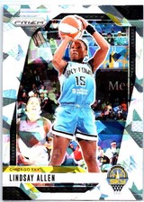 2024 Panini Prizm WNBA #107 Lindsay Allen Ice Prizms