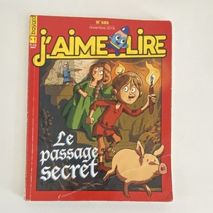 J'aime lire n°502 novembre 2018 « Le passage secret » Français