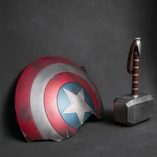 Thor Heroic Fallout Armory – Battle-Worn Star Shield & Mythic Hammer Replica