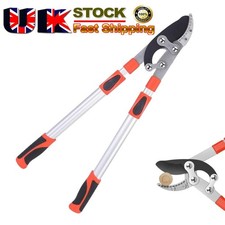 Heavy Duty Telescopic Anvil Lopper Extendable Garden Tree Branch  100cm UK