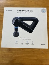 Theragun Elite Percussion Massage Gun Black w/ Case, Charger and accessories