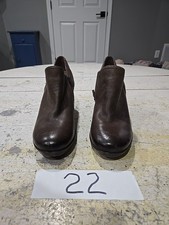 Dansko Marcia Ankle Boot in teak brown burnished 3511672000 Women's Size 39-8.5