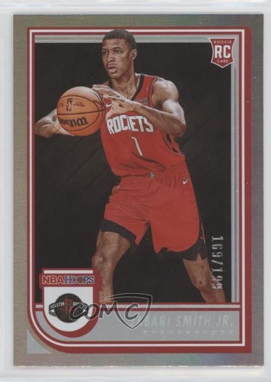 2022-23 Panini NBA Hoops Rookies Silver 169/199 Jabari Smith Jr #233 5i2