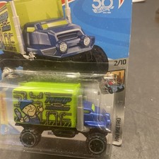 2018 Hot Wheels #225 HW Metro 2/10 BAJA HAULER Blue/Green w/Black OROH6 A2