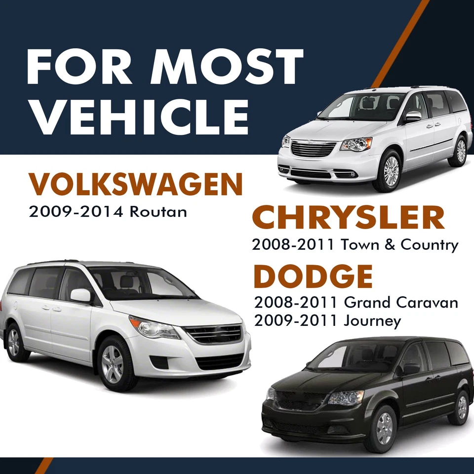 Juego 4 rotores de freno delanteros 302 mm-traseros 305 mm para Chrysler Town & Country 2008-2011 Foto 2 de 4