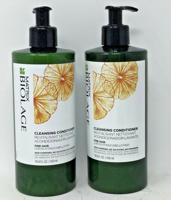 Matrix Biolage Cleansing Conditioner for Unisex Fine Hair, 16.9 Ounce