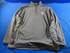 USAFP US AIR FORCE PREP GRAY QUARTER ZIP UP PULLOVER LIGHTWEIGHT SWEATER XL