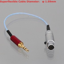 Mini-XLR TA4F 4P Female to 3.5mm TRS Male Cable Microphone Wireless Transmitter