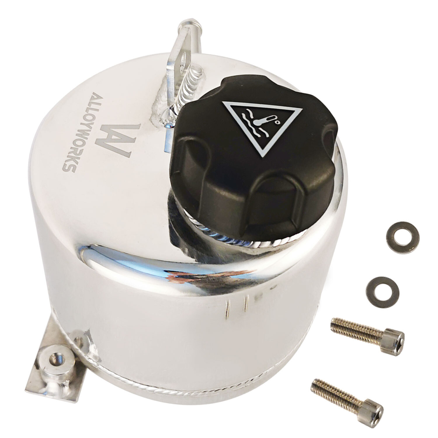 TT RACING Aluminum Alloy Radiator Coolant Expansion Tank For Mini R52 R53 Cooper S 2005-2008