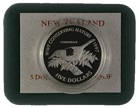 1997 Silver New Zealand Coins