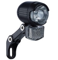 BÜChel Shiny 40 - Led Fahrradlampe * 40 Lux + Standlicht + Sensor *