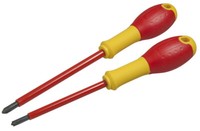 Stanley Borneo Vde Schraubendreher-Set Schlitz-Phillips Schraubenzieher