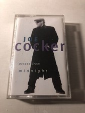 Joe Cocker - Across From Midnight 1998 Music Cassette CMC International