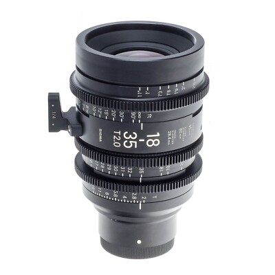 Sony Sigma 18-35mm T2.0 Manual Focus Wide Angle Cine FE Mount Zoom