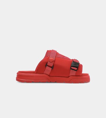 Unisex red seichi sandal slides size men display picture 1