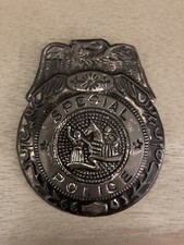 Vintage Tin Toy Special Police Badge Pin Back 1950's