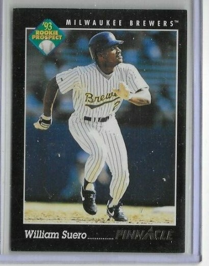 1993 Pinnacle #271 William Suero Milwaukee Brewers Rookie Prospects