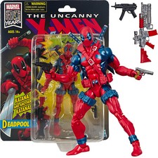 Hasbro Marvel Legends 80th Anniv Deadpool X-Men 6  Action Figure  Dented Package