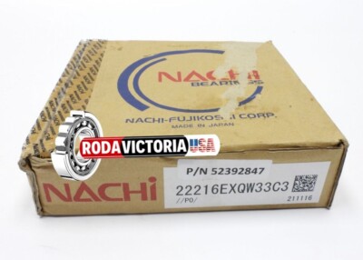 NACHI 22216 EXQW33 Spherical roller bearings 80x140x33mm | eBay