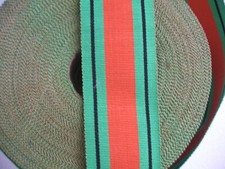 MYB185 World War II Defence Medal 1939-45 Original Weave Ribbon Full Size 1metre