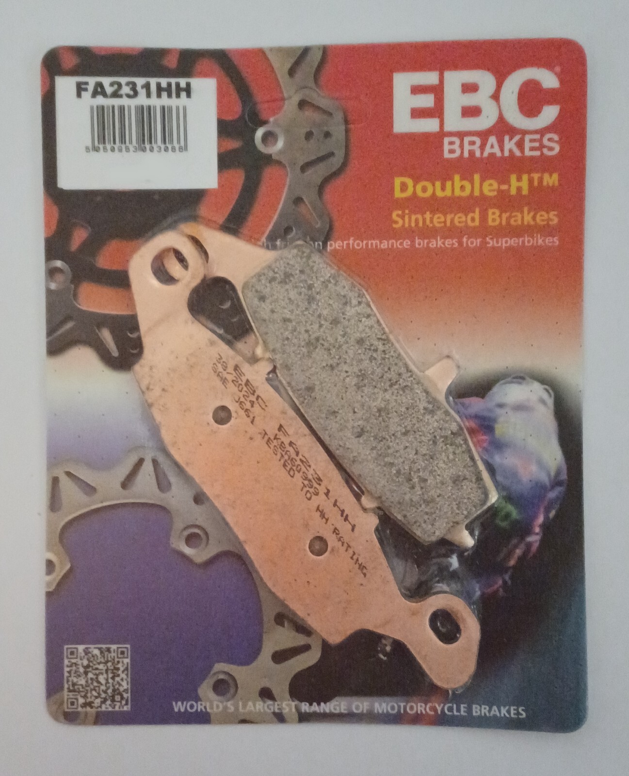 EBC Sintered REAR Disc Brake Pads Fits KAWASAKI VN1500 (1999 to 2004)