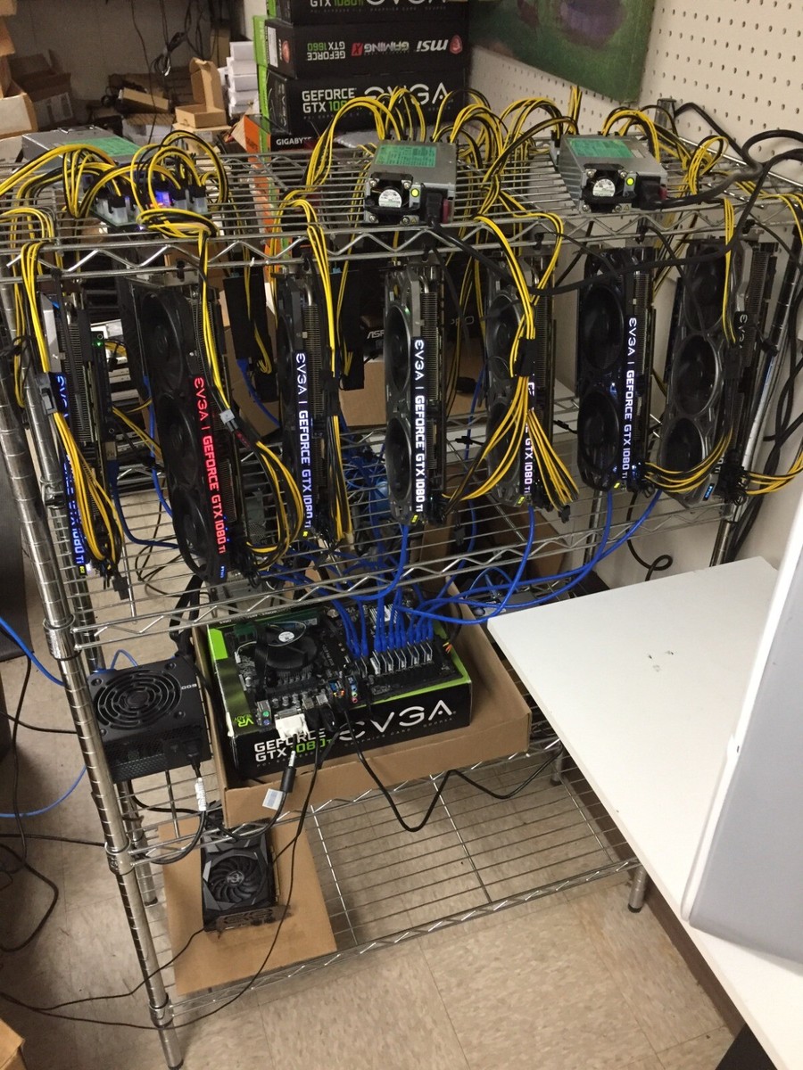 500MH/s Crypto Mining Powerhouse 8xGTX 1080 Ti, 4xGTX 1070 1xGTX