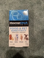 Home DNA Collection Kit Food And Pet Sensitivity Analysis Report Expired $ 79Fee