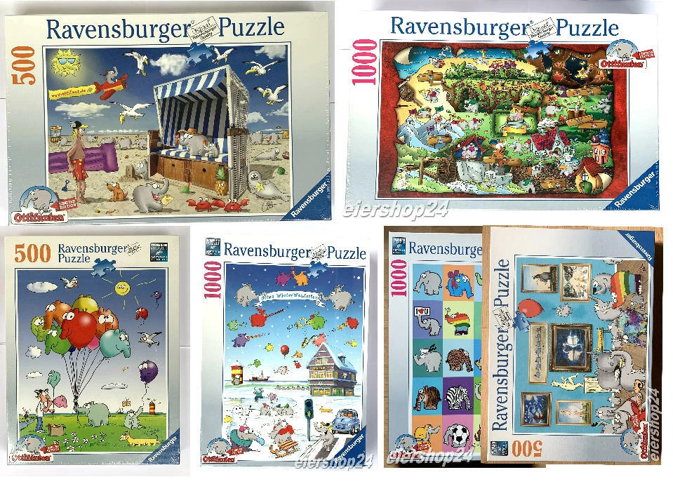 Edeka Ottifanten RAVENSBURGER PUZZLE Ihrer Wahl neu & OVP!!!