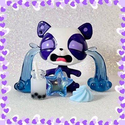 🎀 Littlest Pet Shop 🎀LPS Penny Ling bear panda 3709 crying tears