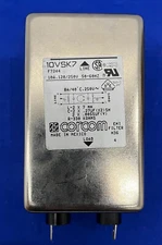 CORCOM EMI FILTER 10VSK7 / F7244 10A 120/250V 50-60HZ