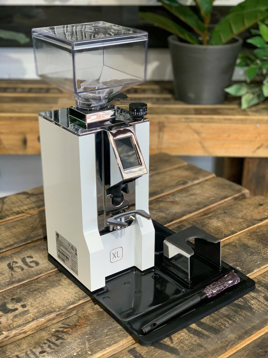 EUREKA MIGNON XL 65E BRAND NEW GLOSS WHITE ESPRESSO COFFEE GRINDER