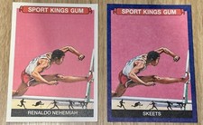 RENALDO Nehemiah Sport Kings Vol.5 RARE BLUE NICKNAME #176 PARALLEL & Base Card