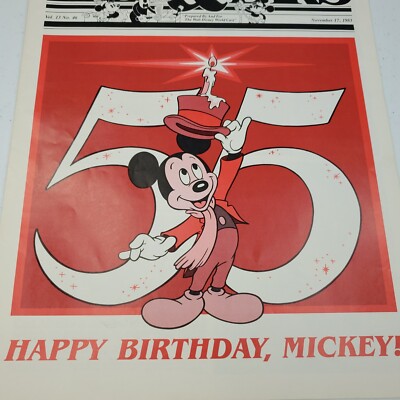 Disney Eyes & Ears Cast Member Exclusive November 1983 Mickey