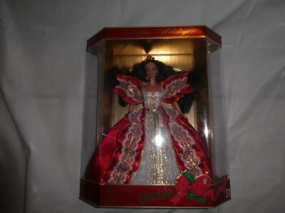 1997 Happy Holidays Special Edition Barbie #17832 RARE MISPRINT