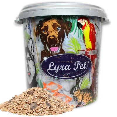 10 kg Fettfutter Ganzjahresfutter Vogelfutter Lyra Pet® Neue Ernte + 30 L Tonne