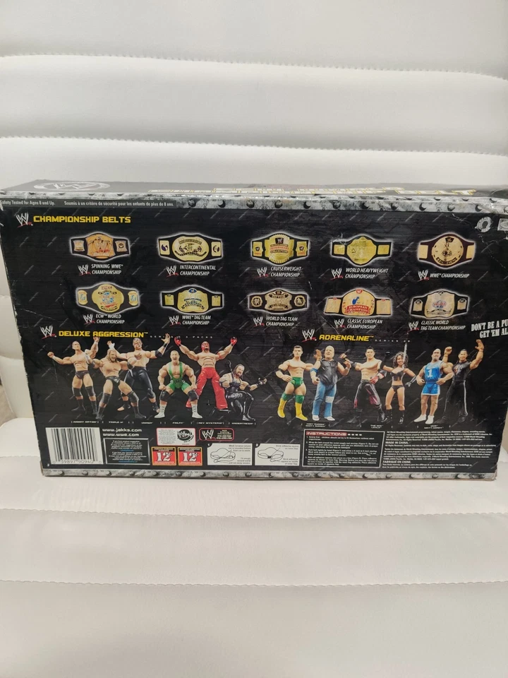 WWE Classic ECW World Heavyweight Championship Title Belt 2008 Jakks Pacific  - Image 4 of 4