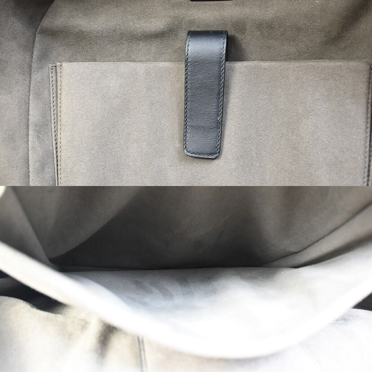 GUCCI GG Supreme Backpack Canvas Leather Black Brown Ebony GUCCI GG Supreme Backpack Canvas Leather Black Brown Ebony